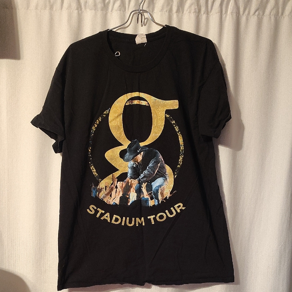 Hanes Black Stadium Tour Tee